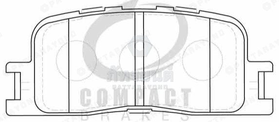 ผ้าดีสเบรค TOYOTA CAMRY-02,WISH